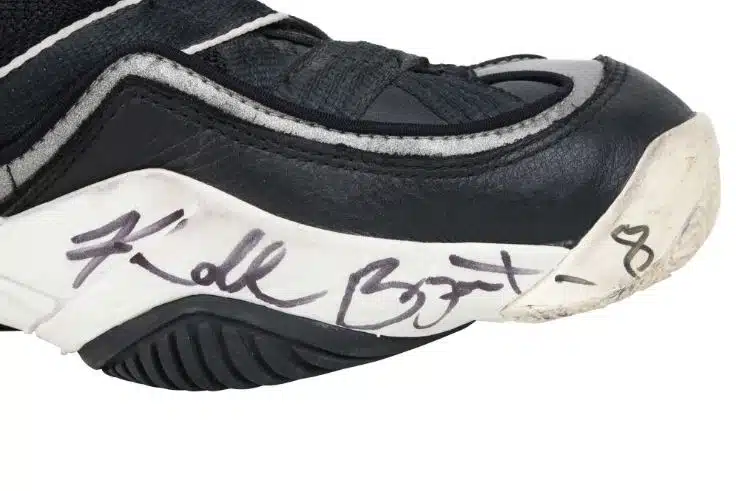 Lakers Kobe Bryant Sneakers From First NBA Career Start Sell For $240K
