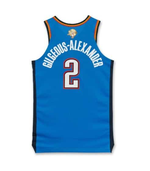 Thunder Shai Gilgeous-Alexander NBA Finals Jersey Sells For Over $165K At Auction