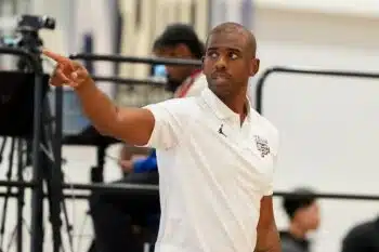 Chris Paul at a camp