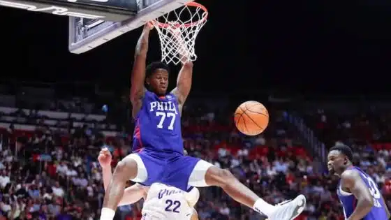 VJ Edgecombe 76ers pic