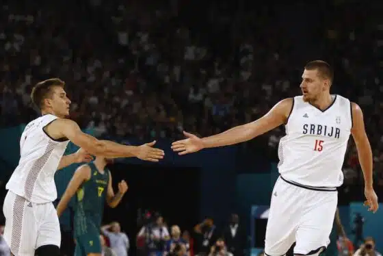 Bogdan Bogdanovic and Nikola Jokic pic