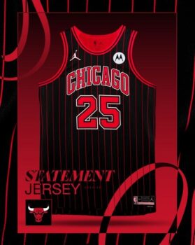 Chicago Bulls Bring Back Pinstripe Uniforms For 2025-26 Season