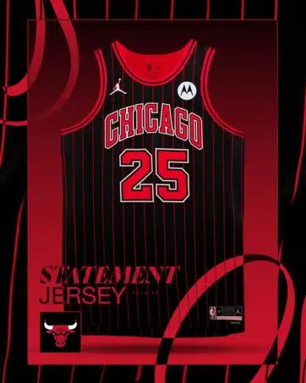 Chicago Bulls Bring Back Pinstripe Uniforms For 2025-26 Season