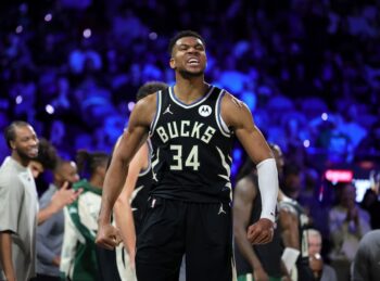 Giannis Antetokounmpo Bucks pic