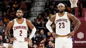 LeBron and Kyrie Cavs pic