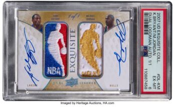Michael Jordan-Kobe Bryant Signed Card Sells For Record $12.9M
