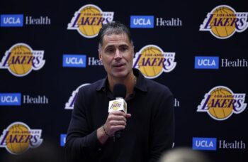 Rob Pelinka Lakers pic