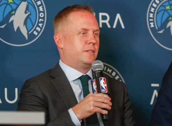 Minnesota Timberwolves Tim Connelly Opting Into Final 2 Years of NBA Contract