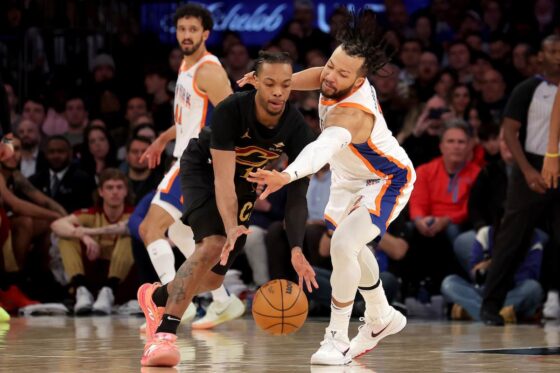 Darius Garland, Jalen Brunson - Cleveland Cavaliers, New York Knicks