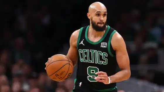 Derrick White Celtics pic