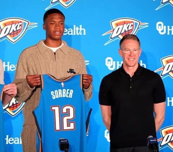 Oklahoma City Thunder Rookie Thomas Sorber To Miss 2025-26 NBA Season With Torn ACL