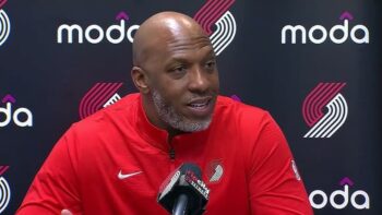 Chauncey Billups Trail Blazers pic