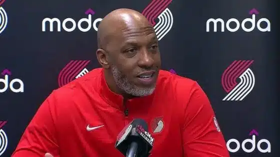 Chauncey Billups Trail Blazers pic