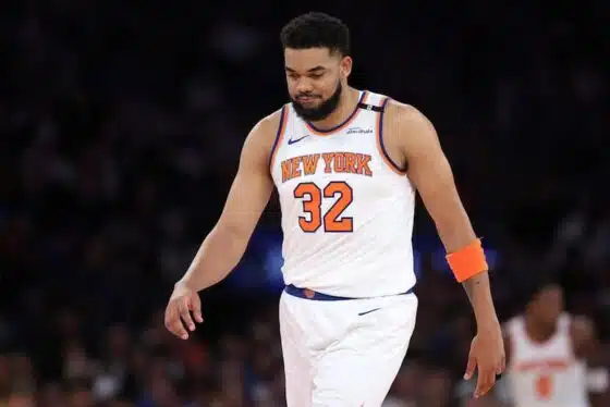 Karl-Anthony Towns Knicks pic