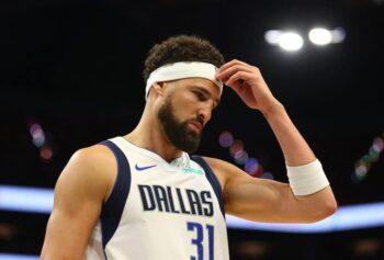 Klay Thomposn Mavs pic