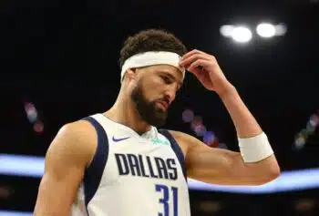 Klay Thomposn Mavs pic