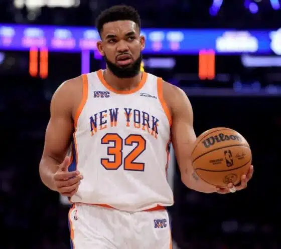 New York Knicks Karl-Anthony Towns Upgraded To Questionable Against Cleveland Cavaliers