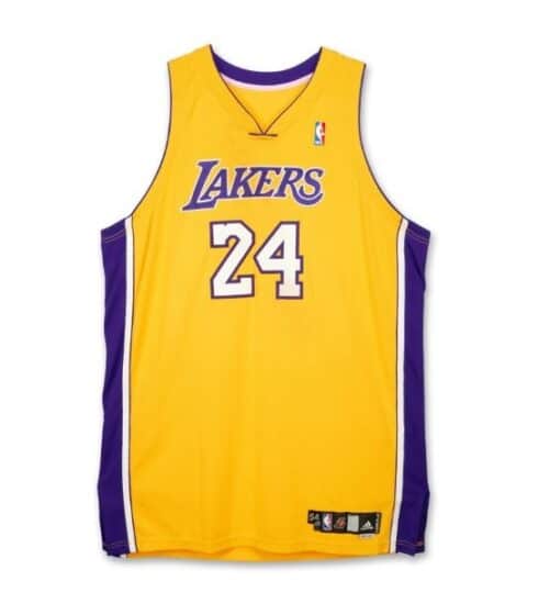 Kobe Bryant First No. 24 Lakers Jersey Sells For $889K