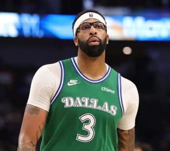 Dallas Mavericks Anthony Davis Exits Pacers Game With 'Lower Leg Soreness'