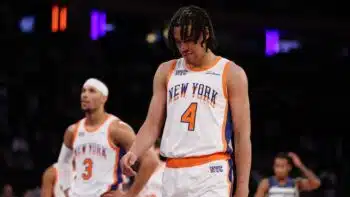 Pacome Dadiet Knicks pic