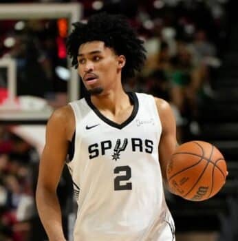 San Antonio Spurs Rookie Dylan Harper Finds Wemby For Alley-Oop In NBA Preseason Debut