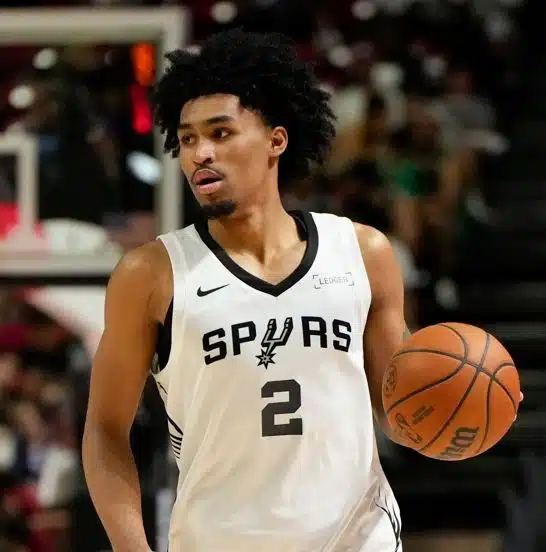 San Antonio Spurs Rookie Dylan Harper Finds Wemby For Alley-Oop In NBA Preseason Debut