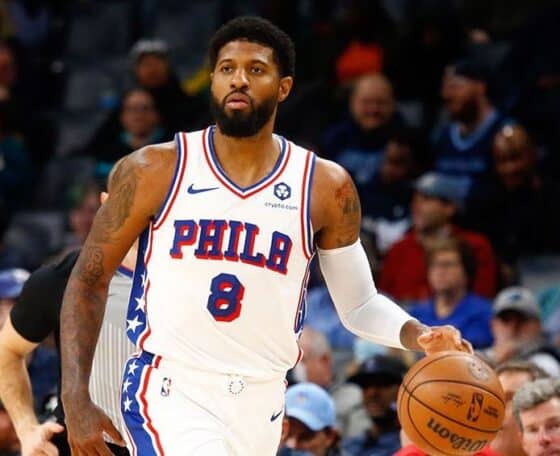 Philadelphia 76ers Paul George Upgraded To Questionable Against Clippers