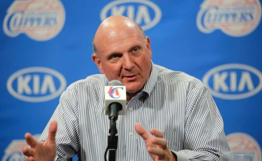Los Angeles Clippers Owner Steve Ballmer Sued By 11 Aspiration Investors
