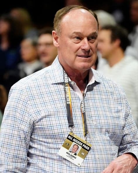 Colorado Athletic Director Rick George is stepping down, taking on an advisory role Colorado Athletic Director Rick George is stepping down, taking on an advisory role