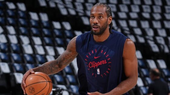 Kawhi Leoanrd Clippers pic