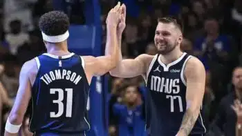 Klay and Luka Mavs pic