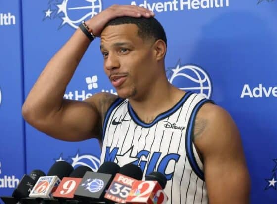 Orlando Magic Desmond Bane Ejected After Launching Ball At Hawks Onyeka Okongwu