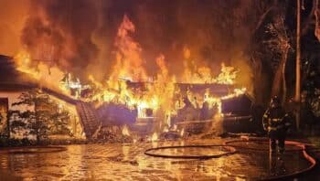 Massive Fire Engulfs Home of Miami Heat Coach Erik Spoelstra