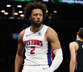 Detroit Pistons Cade Cunningham Scores 46 Points On 45 Shots Against Wizards